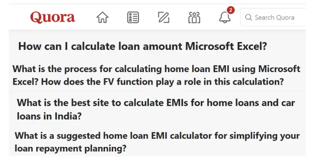 Common questions about EMI calculations